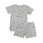 Sports Zone Small Ribbed Shorts Two-Piece Set