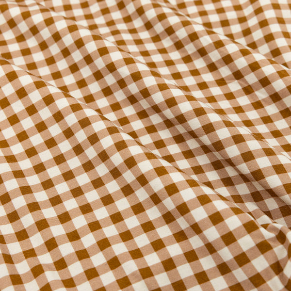 Caramel Small Gingham