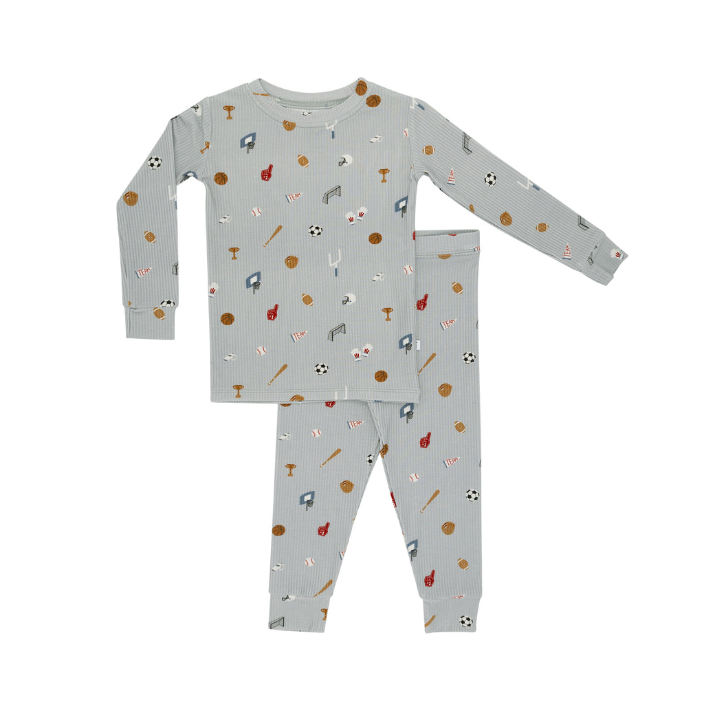 Sports Zone Small Ribbed Two-Piece Set