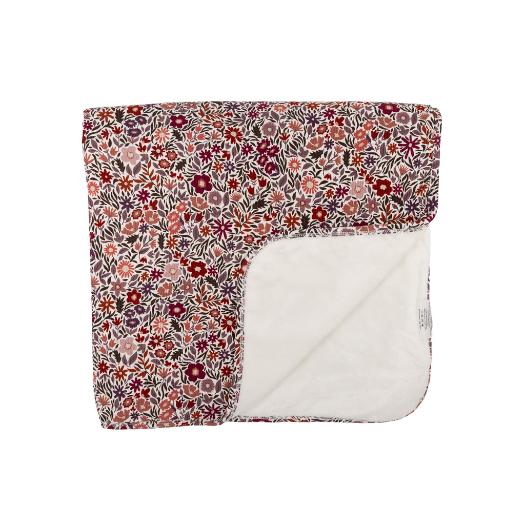 Fall Blooms Small Ribbed Adult Blanket