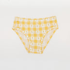 Yellow Gingham Tulip, Blue Small Gingham and Retro Daisies Underwear 3 pack