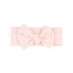 Ballet Pink Small Ribbed Bow