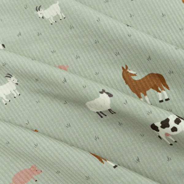 Farm Animals Small Ribbed