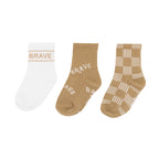Tan Socks 3 Pack