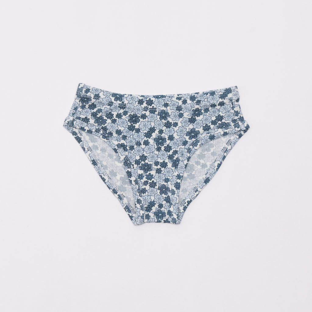 Dune Small Ribbed, Vintage Cherries and Bluebell Blossoms Underwear 3 pack