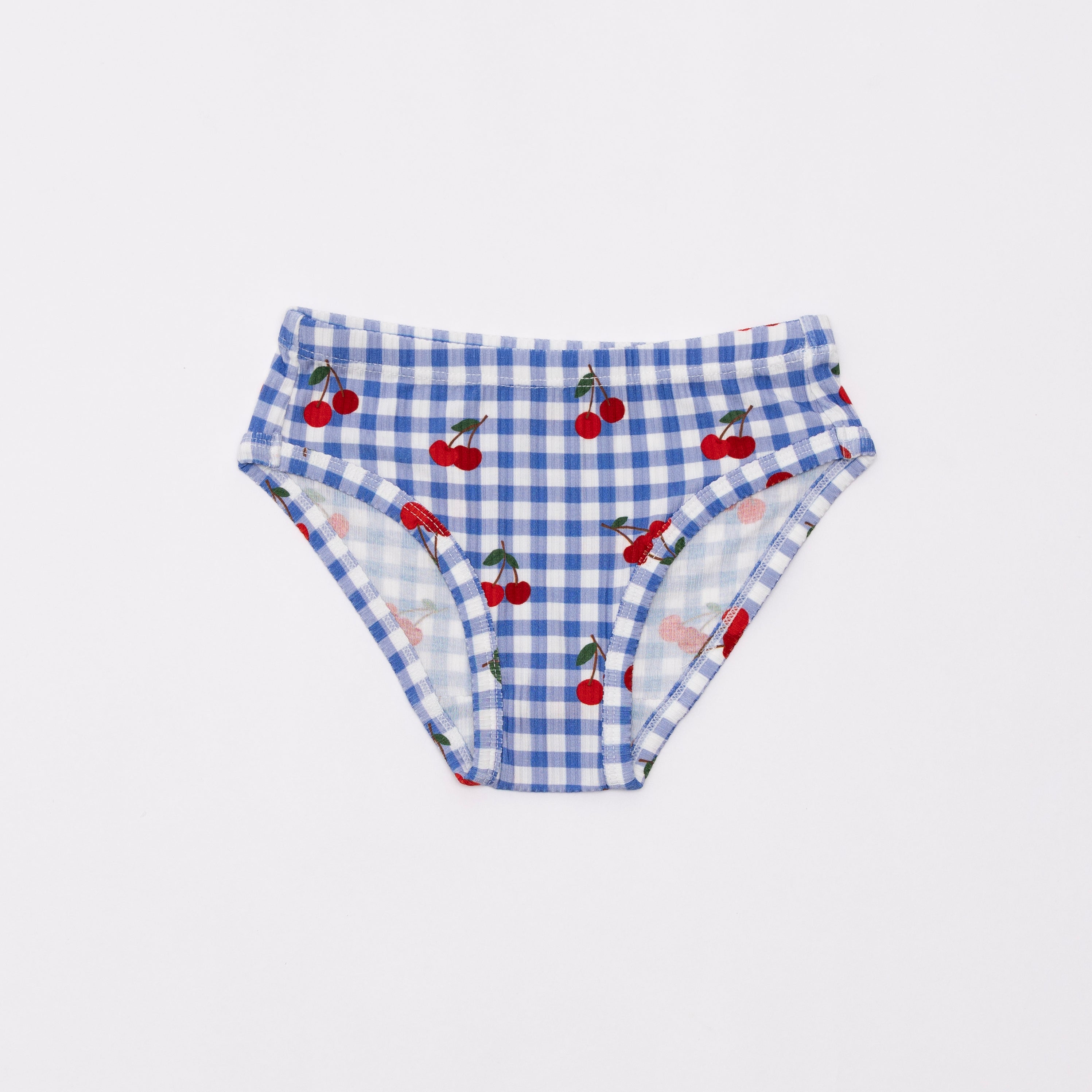 Dune Small Ribbed, Vintage Cherries and Bluebell Blossoms Underwear 3 pack