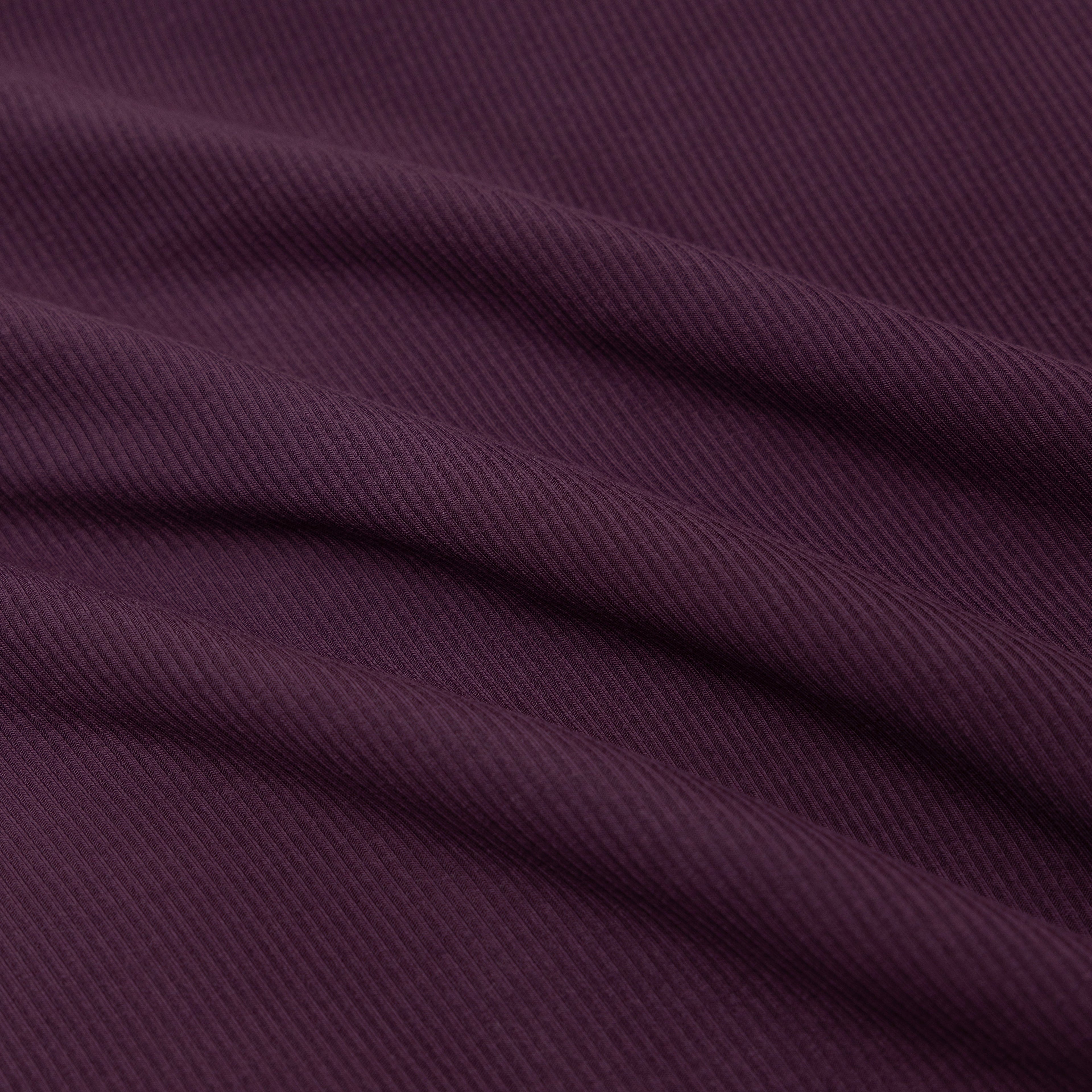Mulberry Small Ribbed Zip Romper