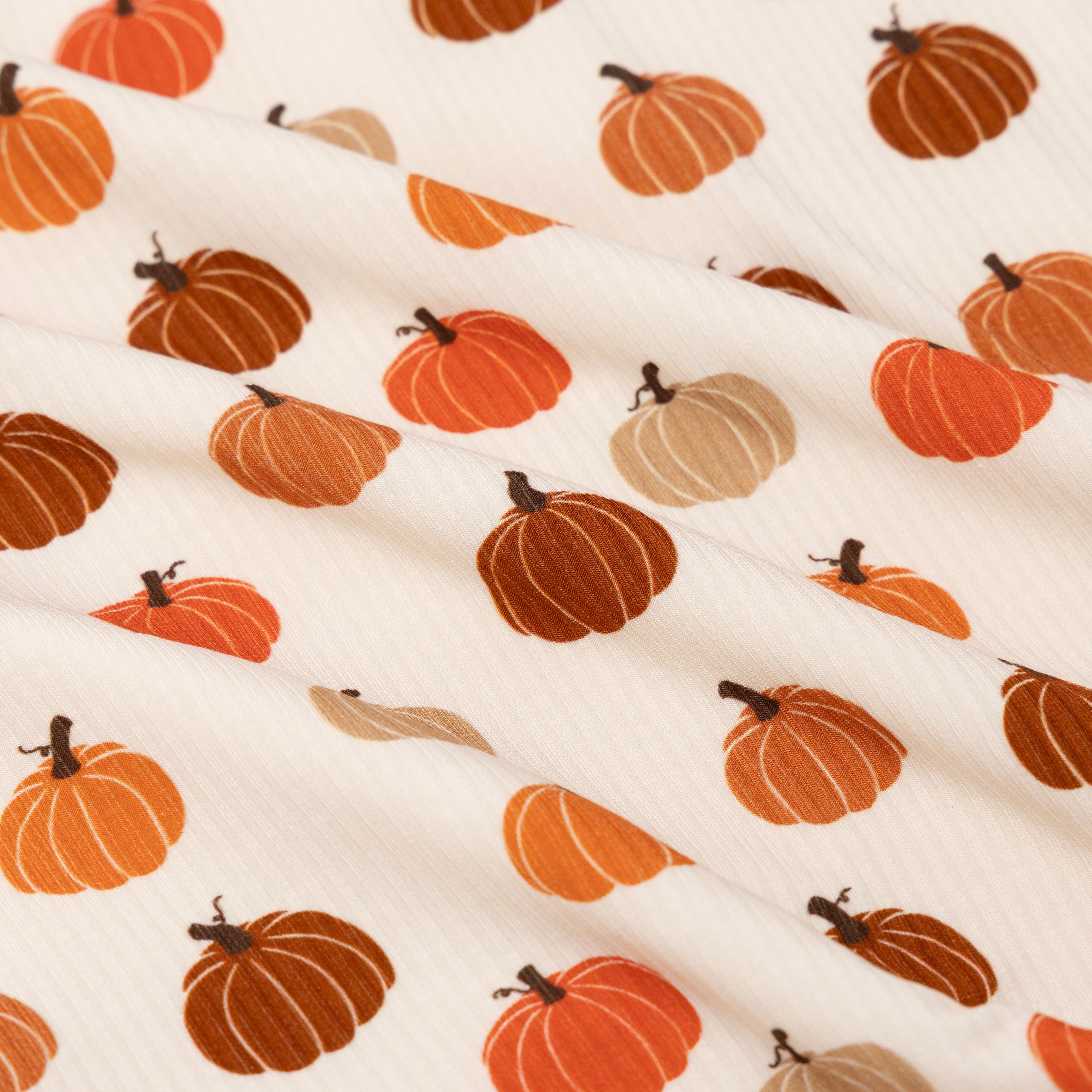 Big Pumpkins Small Ribbed Bow