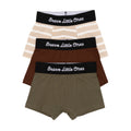 Olive, Pinecone and Tan Wide Stripe Boxer Brief 3 pack