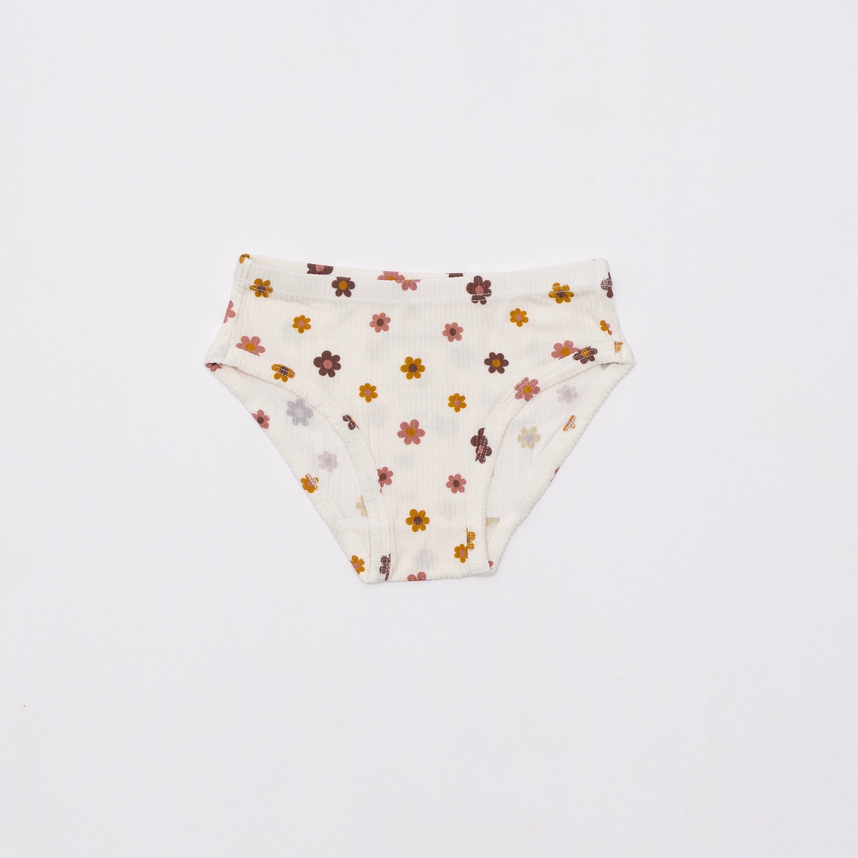 Fall Blooms, Plum & Pink Daisies Underwear 3 pack