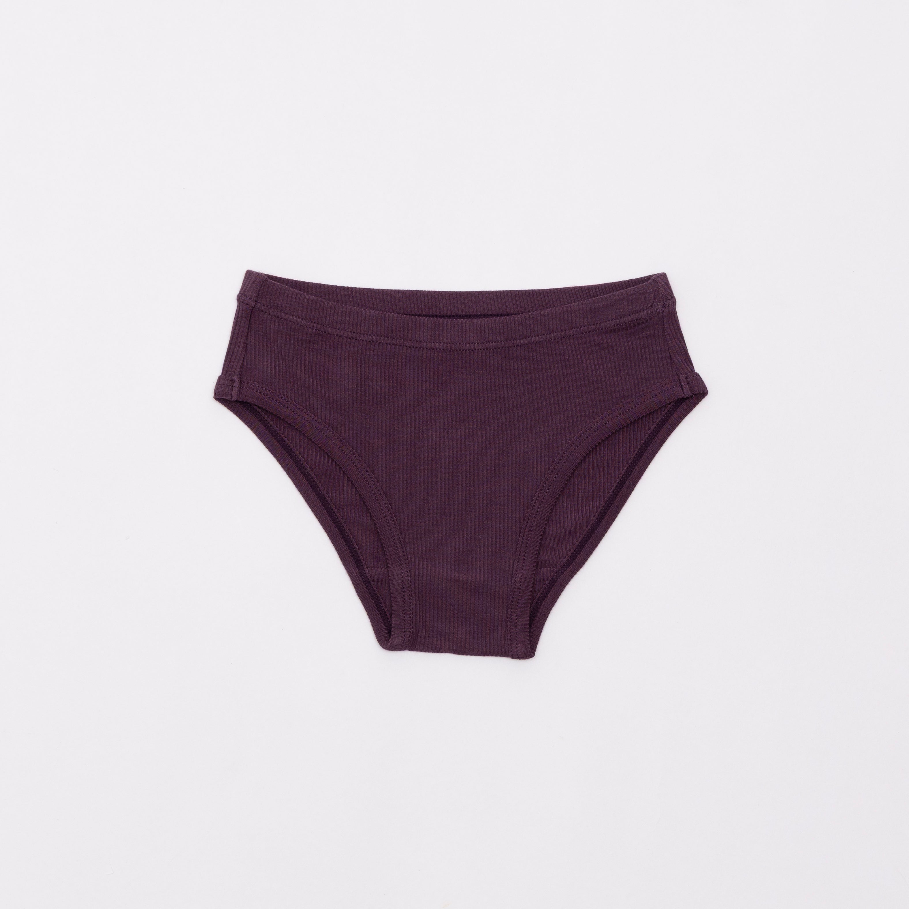 Folk Meadow, Mulberry and Fall Blooms Underwear 3 pack