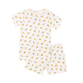 Lemons Small Ribbed Shorts Two-Piece Set