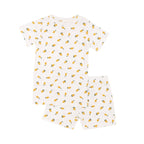 Lemons Small Ribbed Shorts Two-Piece Set
