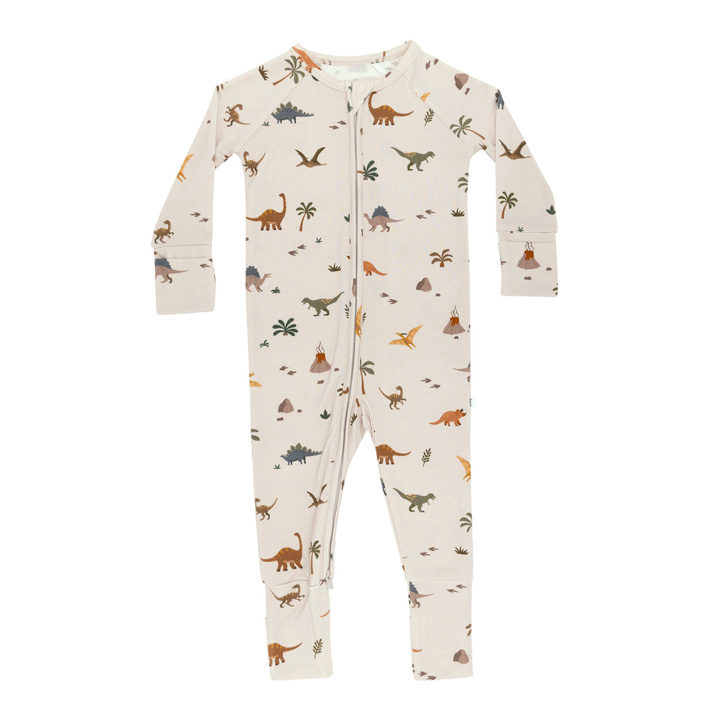 Prehistoric Dinosaurs Zip Romper