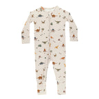 Prehistoric Dinosaurs Zip Romper