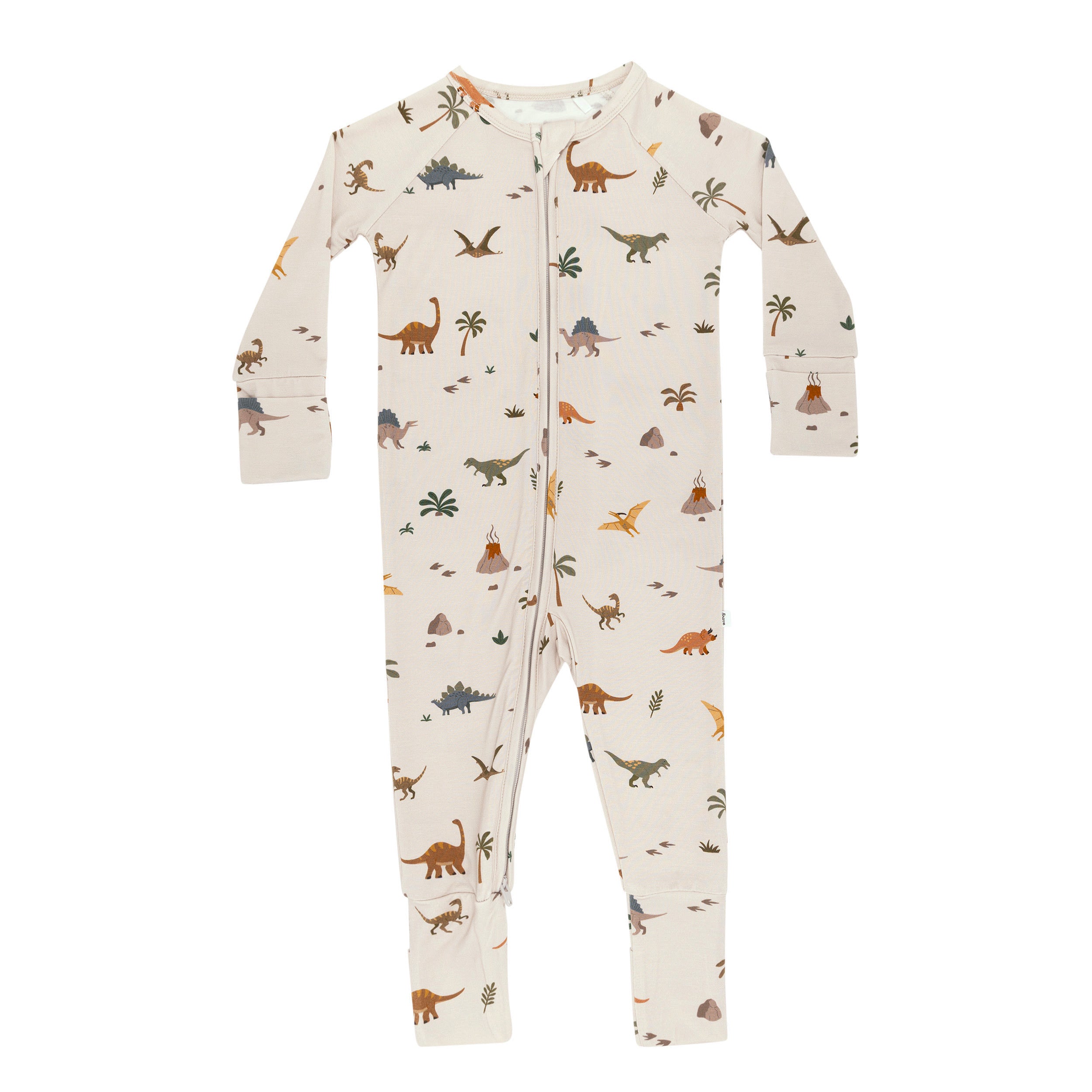 Prehistoric Dinosaurs Zip Romper