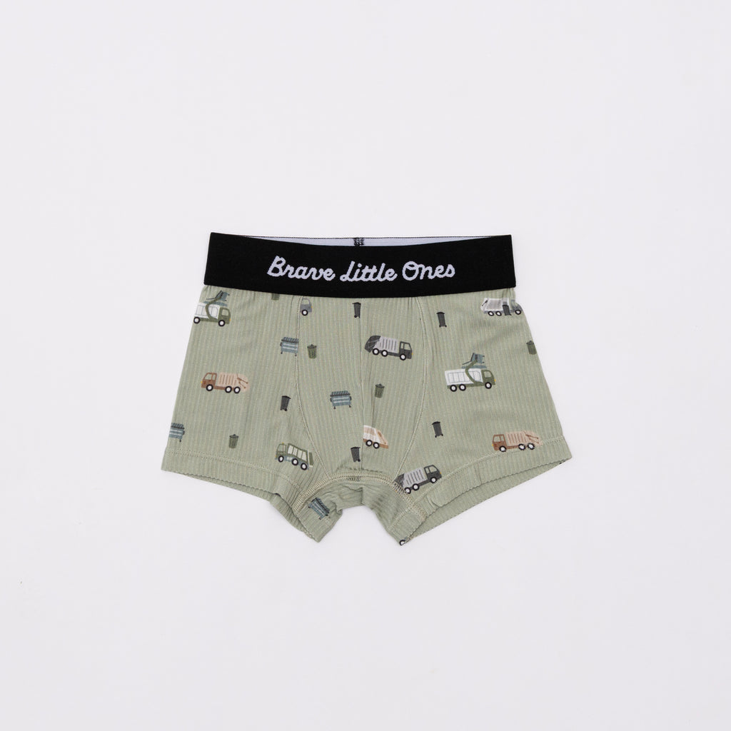 Lawn Mowers, Firetrucks and Trash Trucks Boxer Brief 3 pack