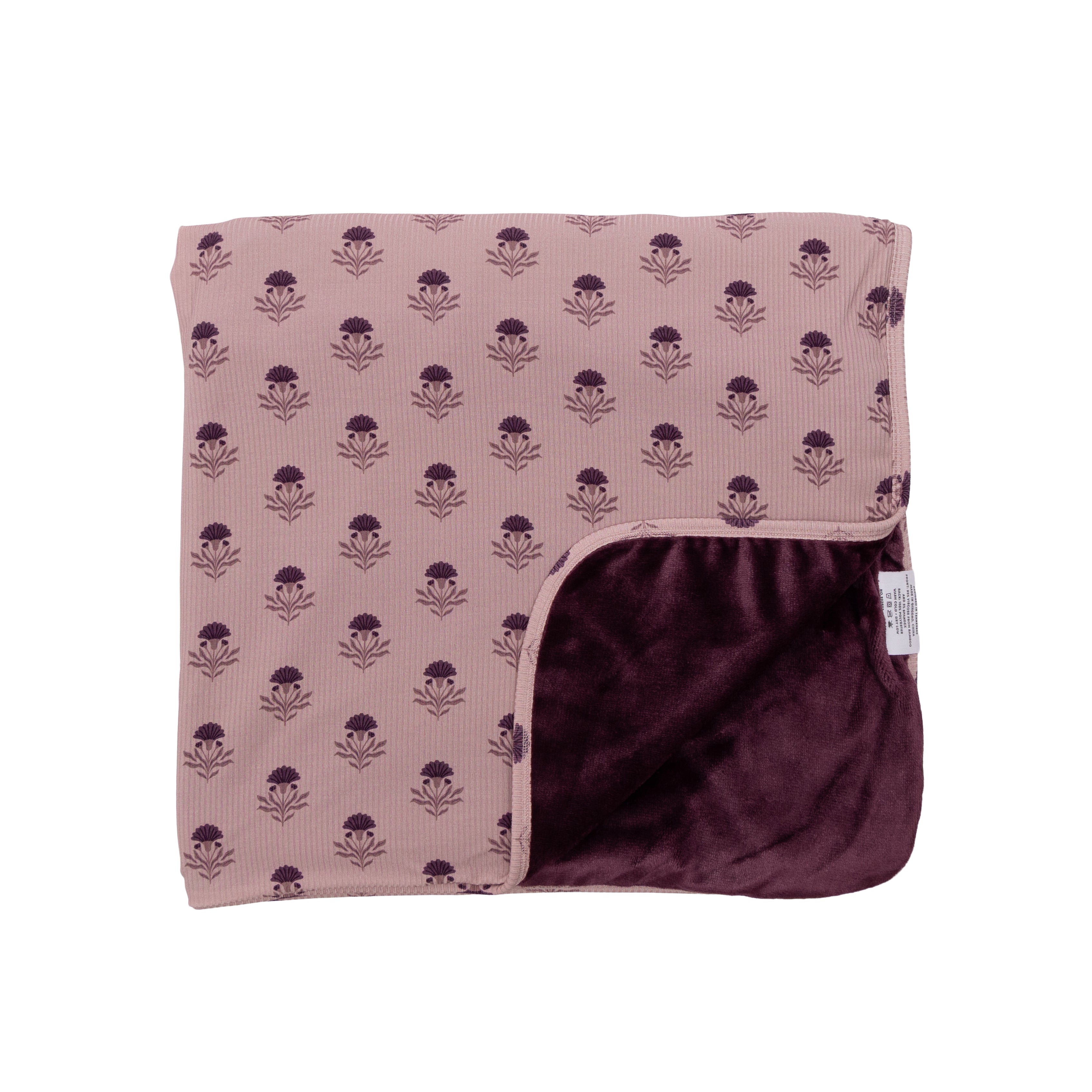 Folk Meadow Small Ribbed Toddler Blanket
