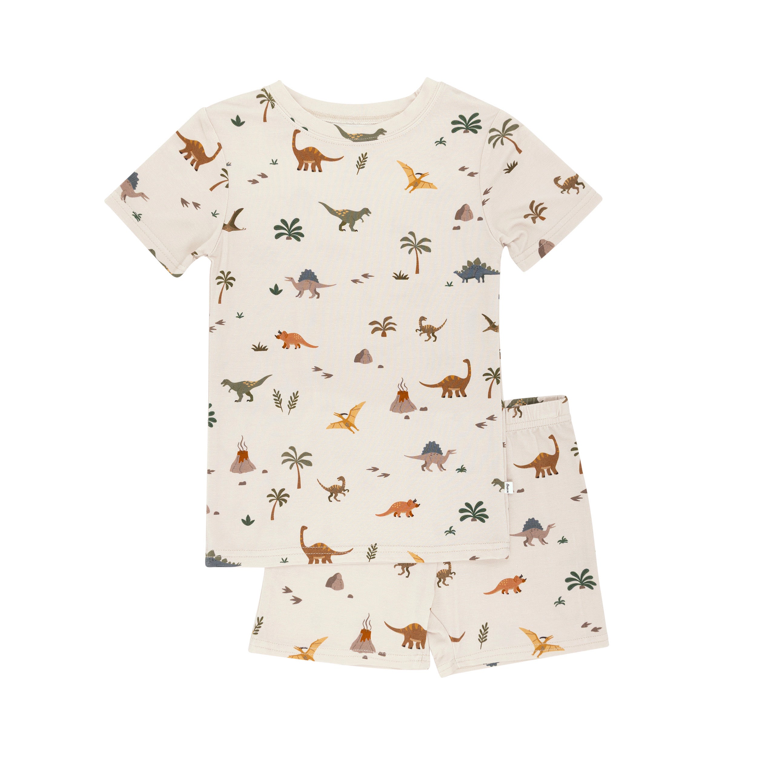 Prehistoric Dinosaurs Shorts Two-Piece Set