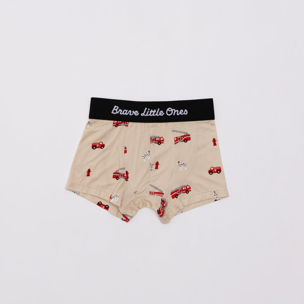Lawn Mowers, Firetrucks and Trash Trucks Boxer Brief 3 pack