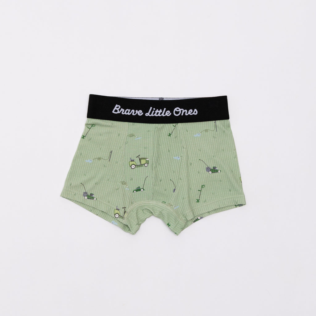 Lawn Mowers, Firetrucks and Trash Trucks Boxer Brief 3 pack