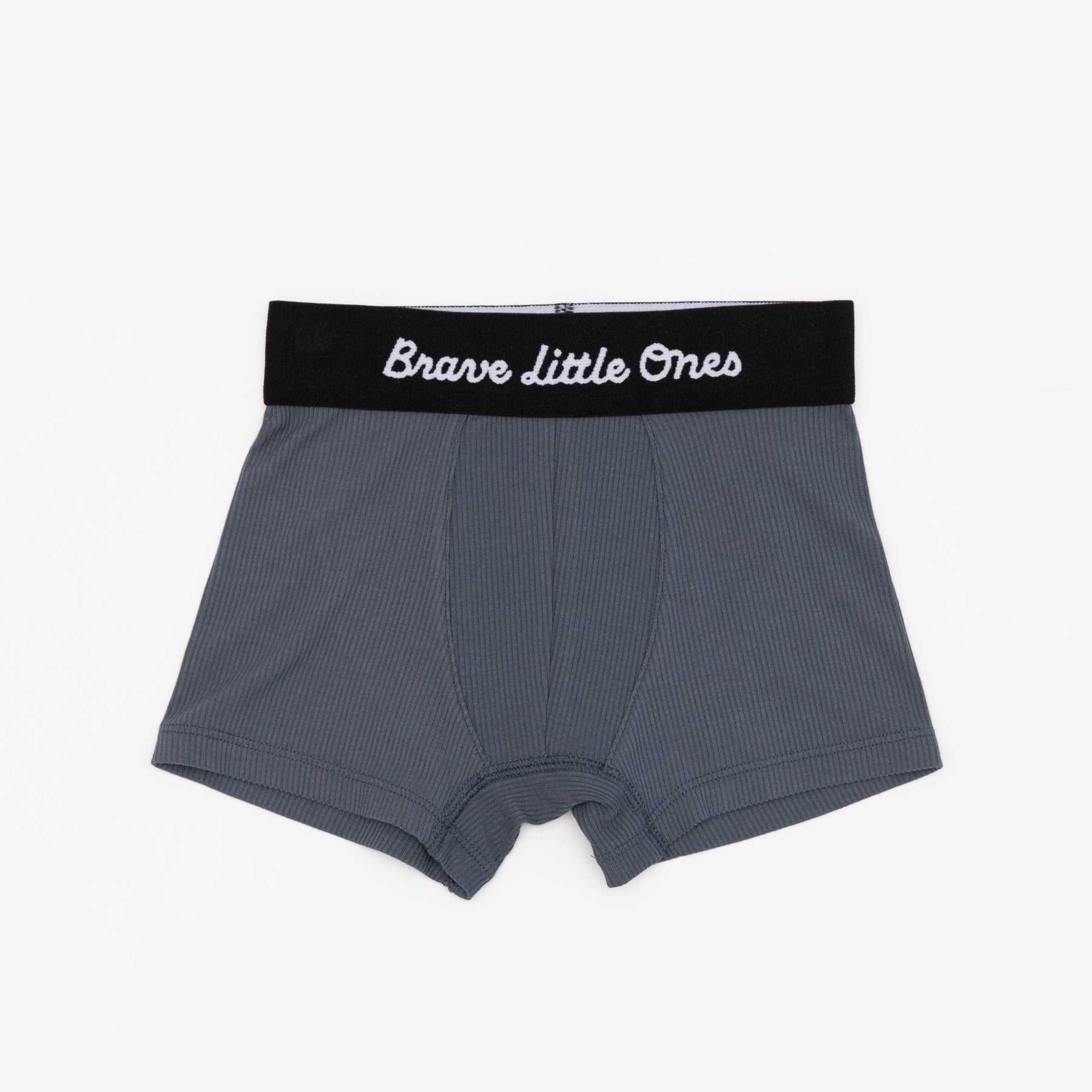 Football, Dark Steel Blue and Tan Wide Stripe Boxer Brief 3 pack