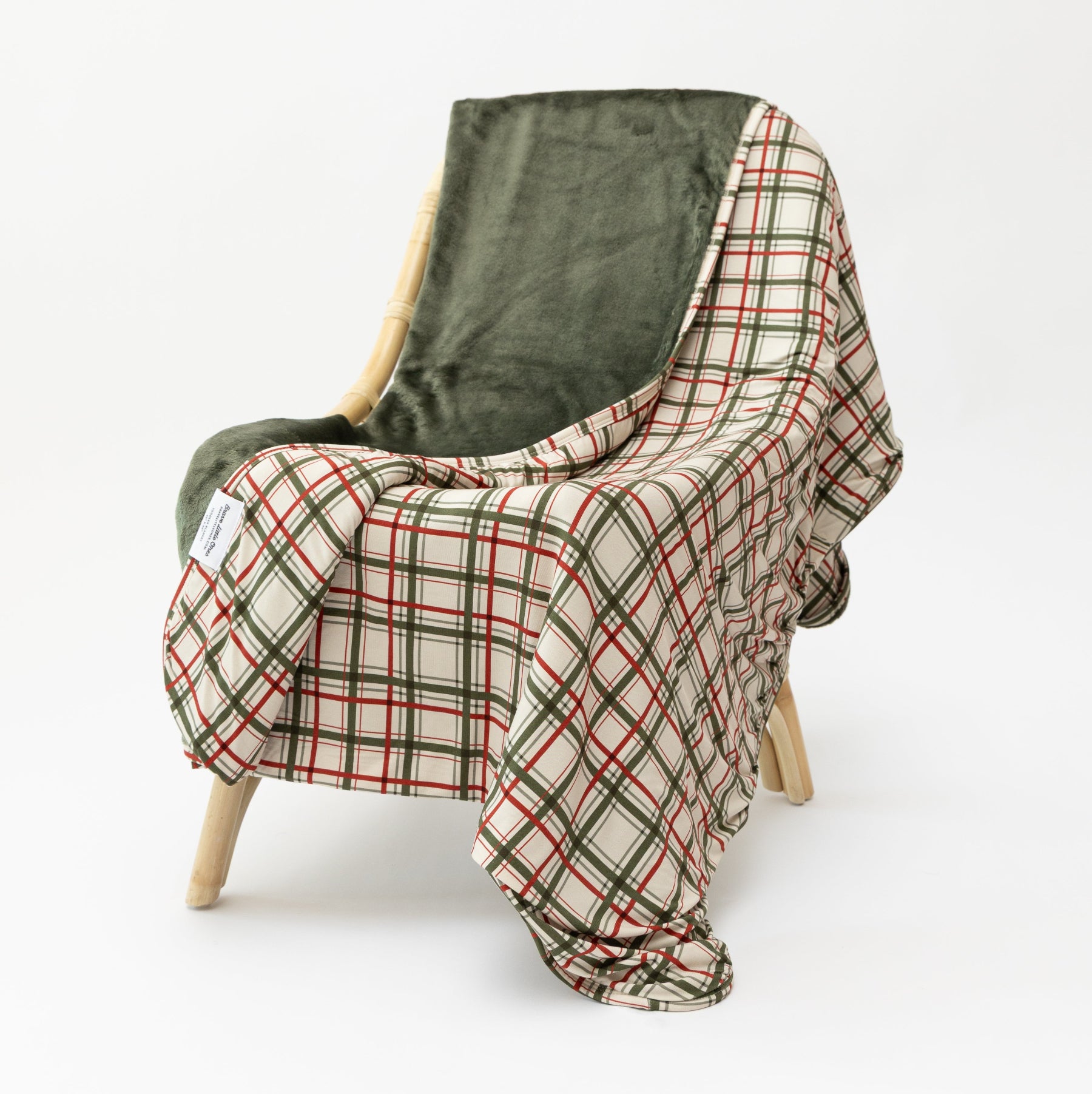 Double Plaid Adult Blanket