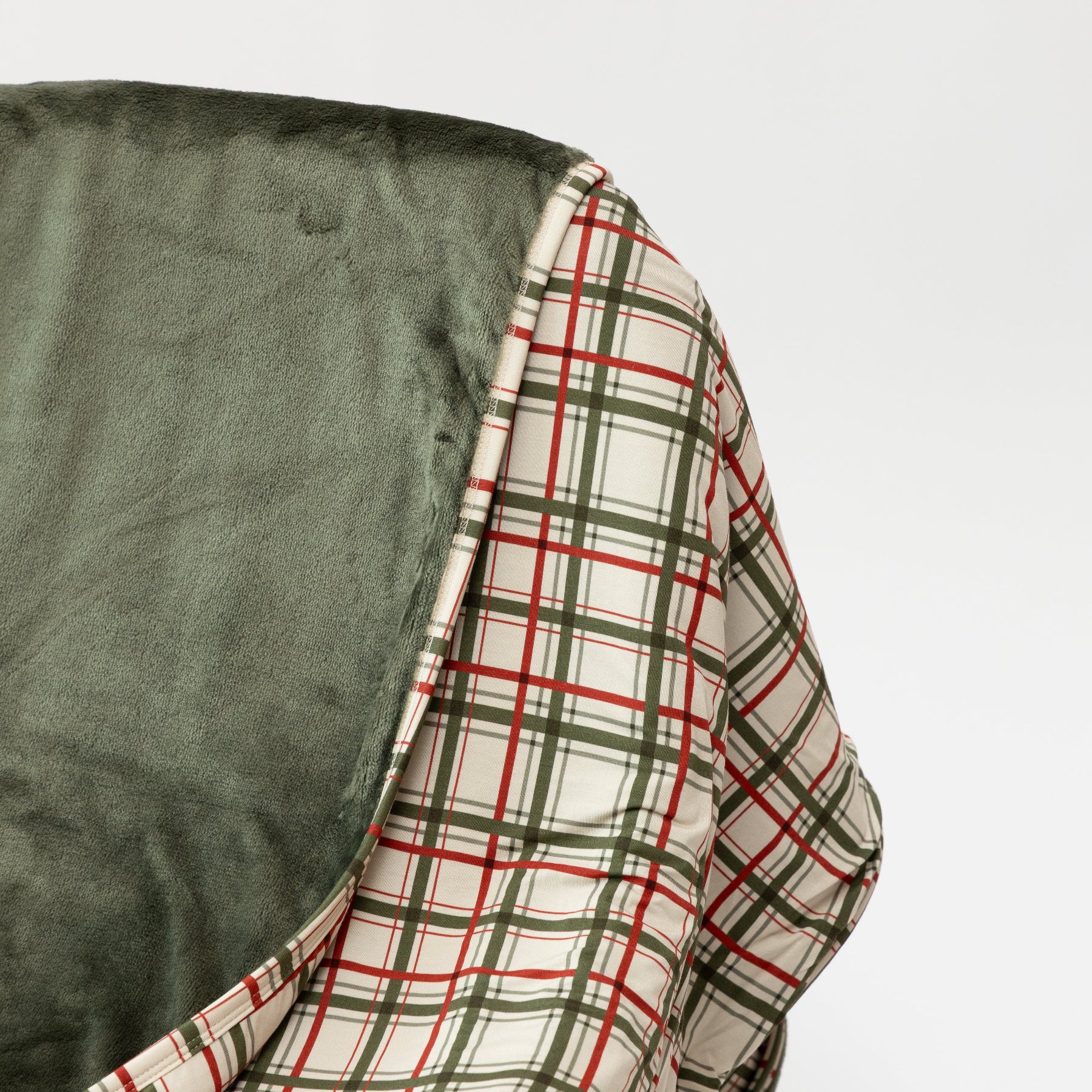 Double Plaid Adult Blanket