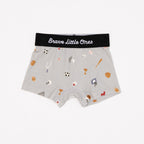 Sports Zone, Cookies and Milk and Heather Gray Boxer Brief 3 pack