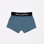 Dark Charcoal, Midnight Teal and Dune Small Ribbed Boxer Brief 3 pack