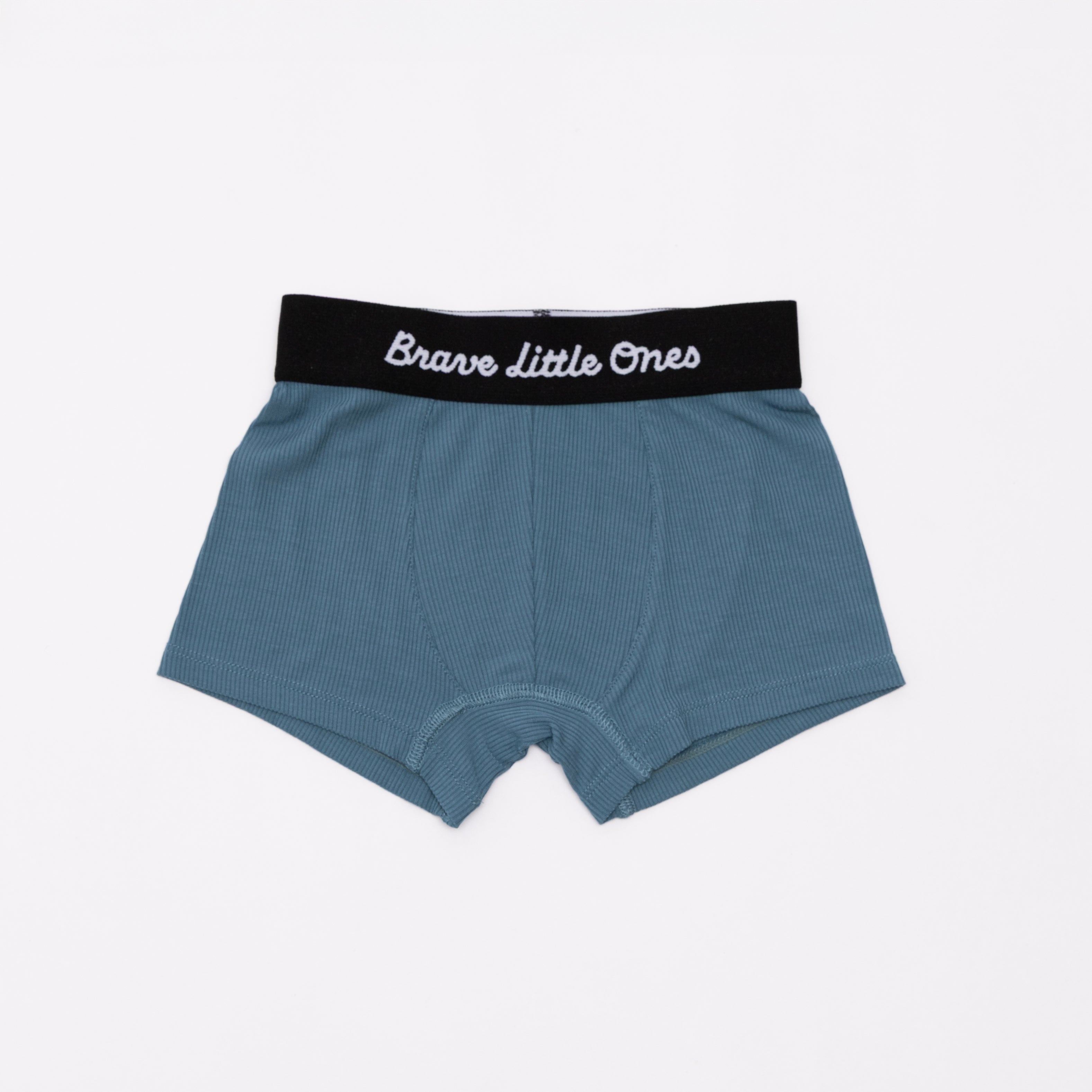 Dark Charcoal, Midnight Teal and Dune Small Ribbed Boxer Brief 3 pack