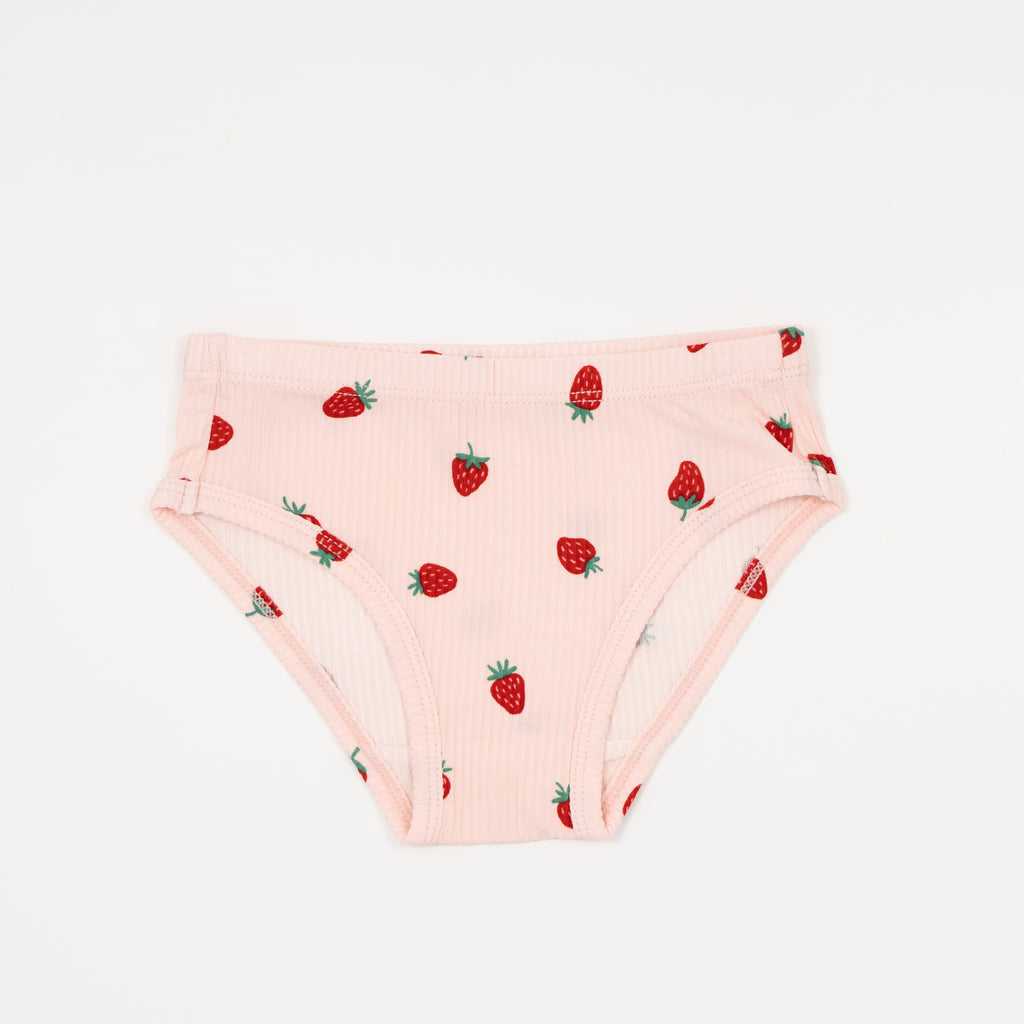 Strawberries, Summer Blooms and Mauve Blooms Underwear 3 pack