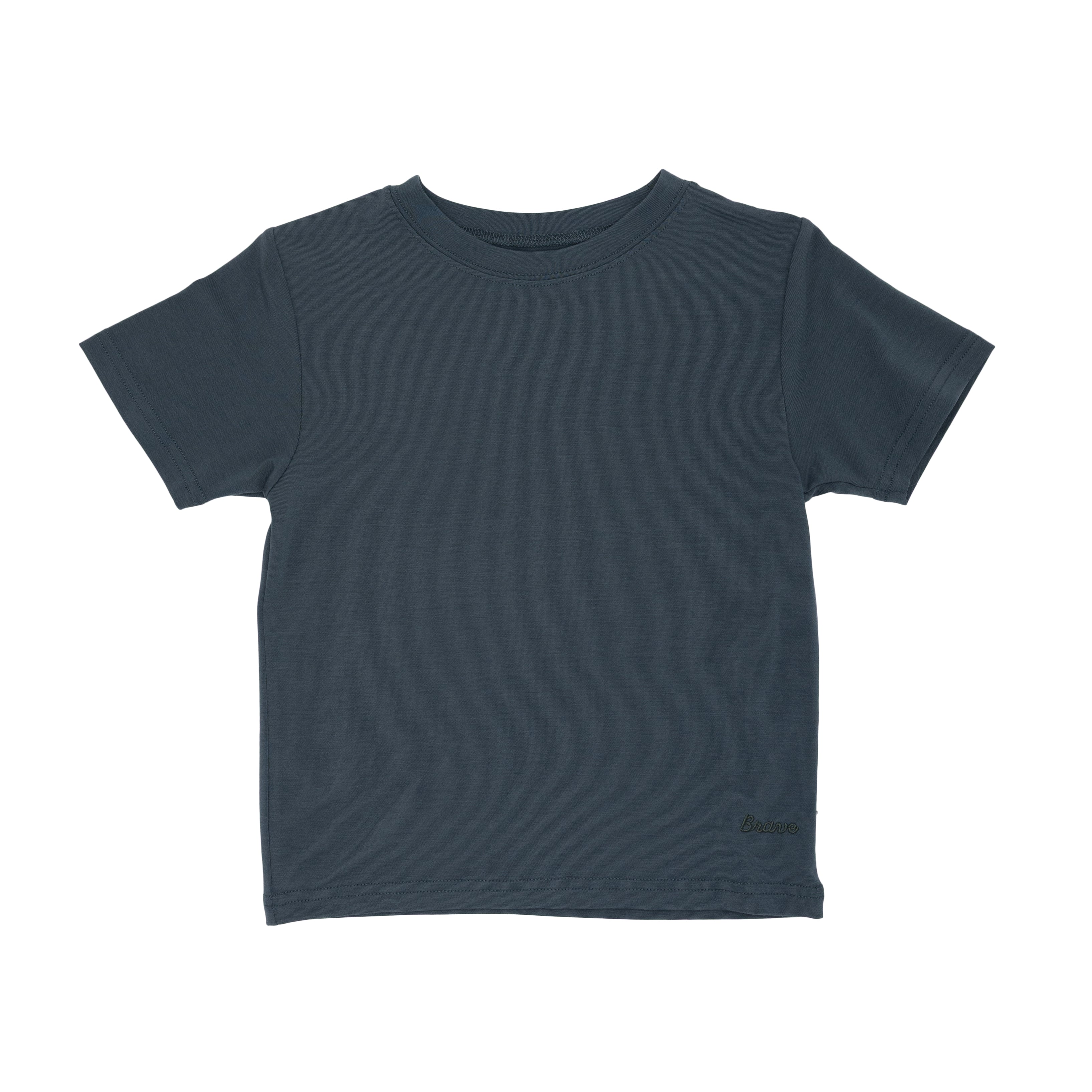 Dark Steel Blue Solid Shirt