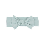 Harbor Blue Small Ribbed Bow