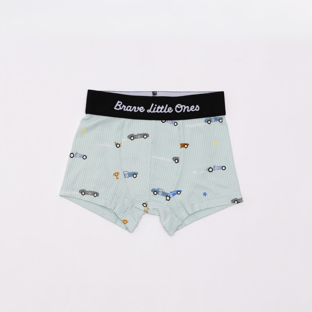 Take Flight Blue, Military and Race Cars Boxer Brief 3 pack