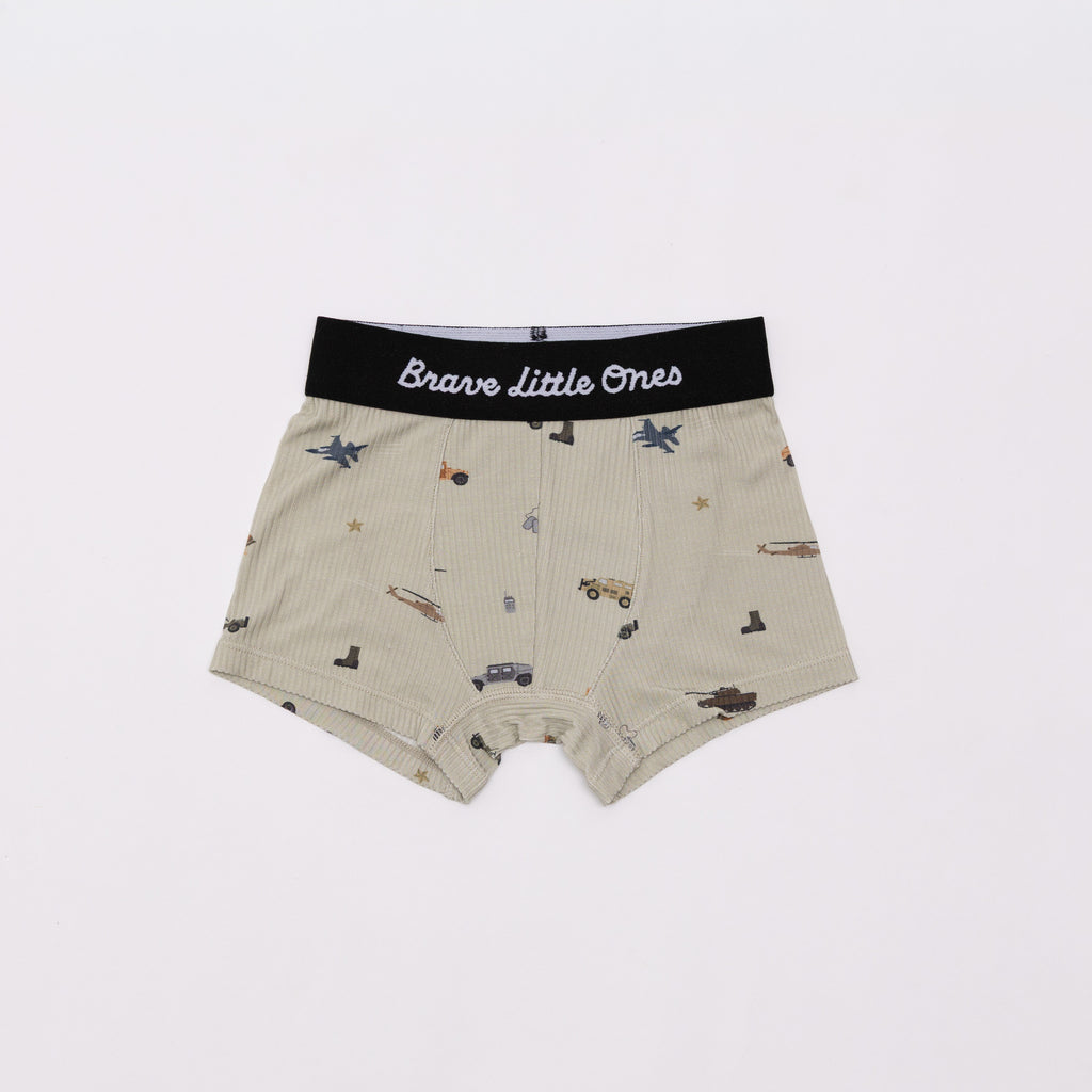 Take Flight Blue, Military and Race Cars Boxer Brief 3 pack