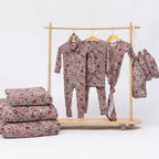 Fall Blooms Small Ribbed Adult Blanket