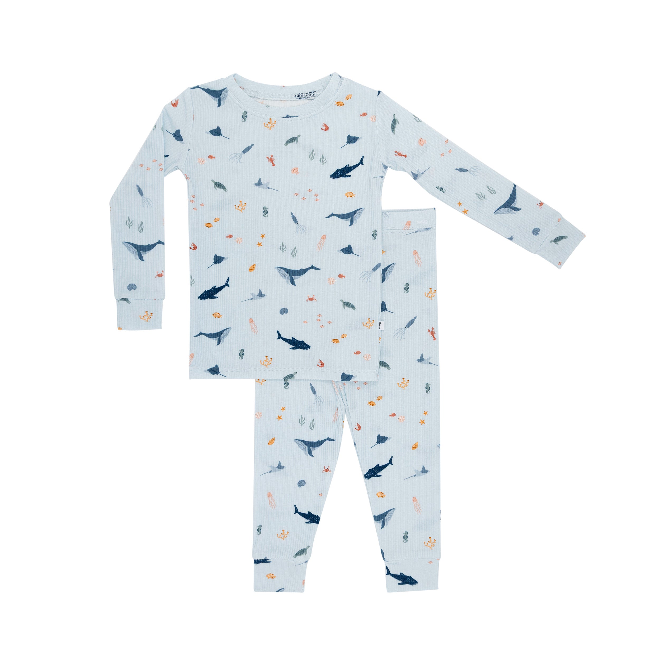 Under The Sea Small Ribbed Two-Piece Set