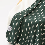 Christmas Trees Small Ribbed Youth Blanket