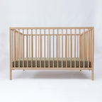 Olive Crib Sheet