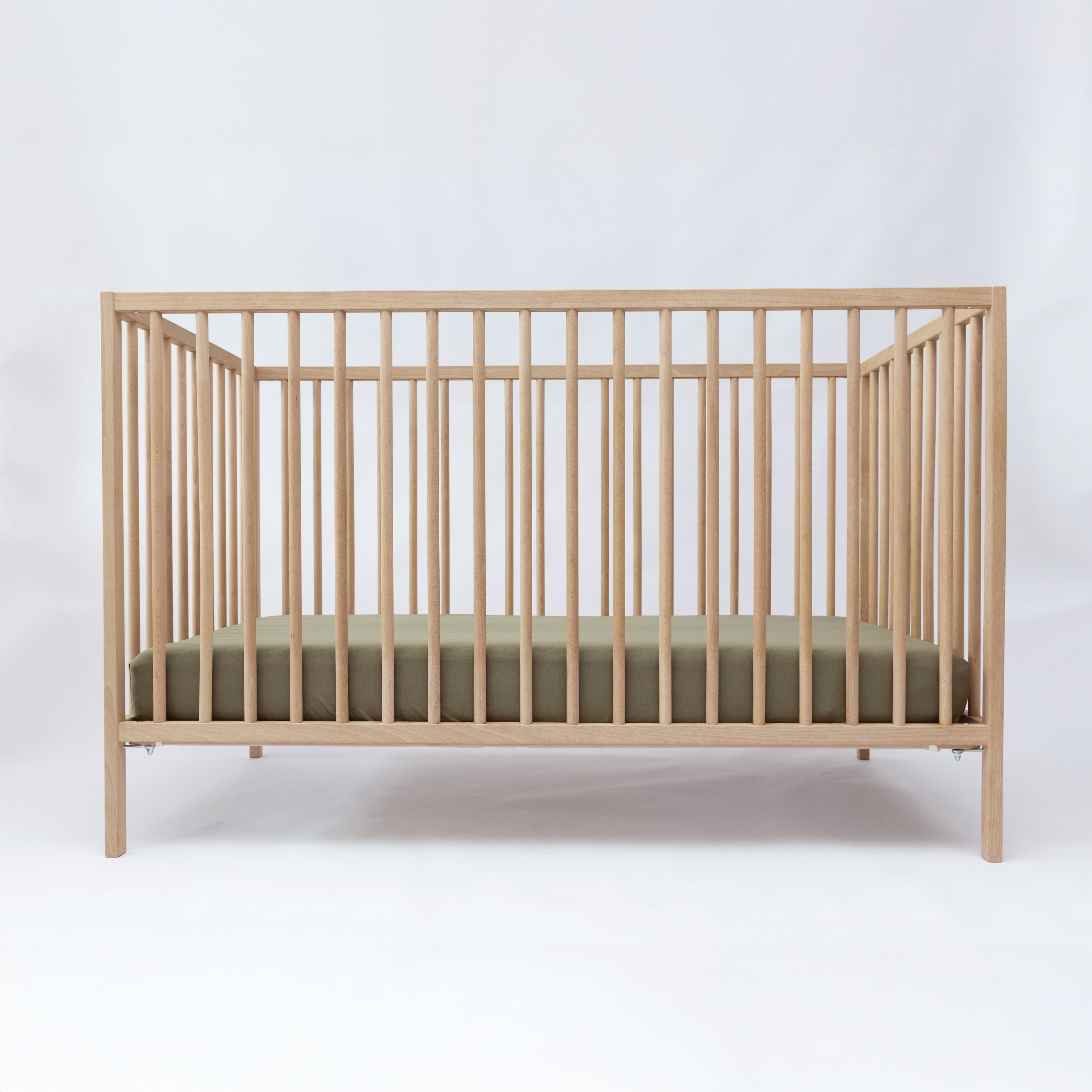 Olive Crib Sheet