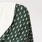 Christmas Trees Small Ribbed Youth Blanket