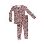 Fall Blooms Small Ribbed Two-Piece Set