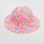 Neon Little Blooms Sun Hat