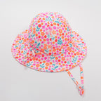 Neon Little Blooms Sun Hat