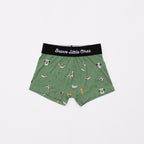 Grid Sage Green, Soccer and Dark Charcoal Boxer Brief 3 pack