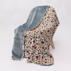 Autumn Meadow Small Ribbed Youth Blanket