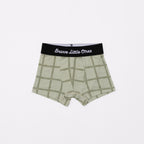 Grid Sage Green, Soccer and Dark Charcoal Boxer Brief 3 pack