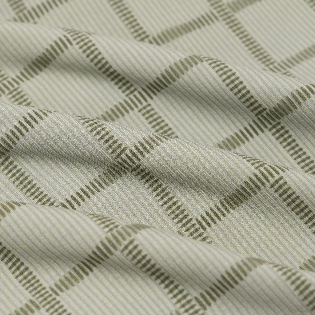 Grid Sage Green Small Ribbed Zip Romper