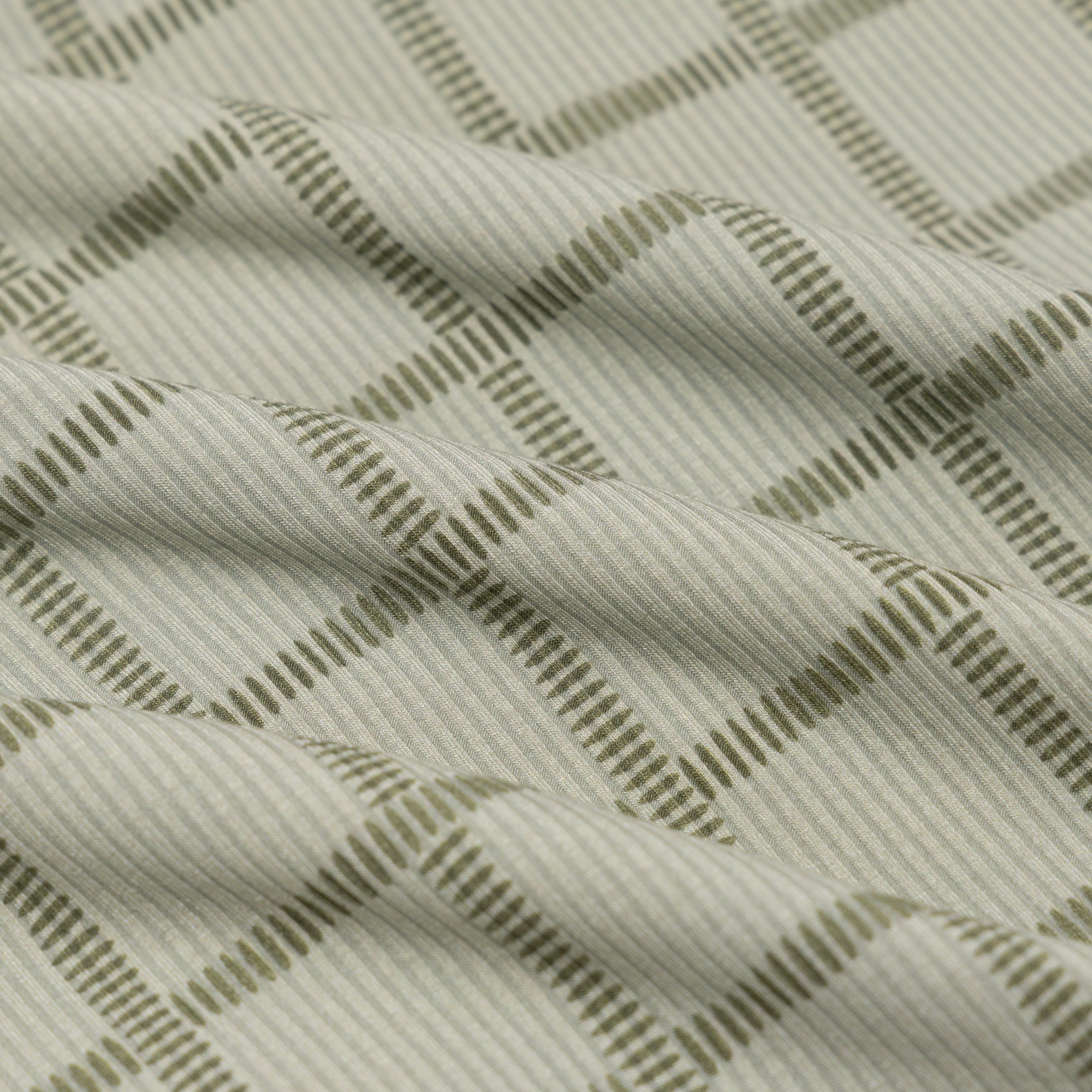 Grid Sage Green Small Ribbed Zip Romper